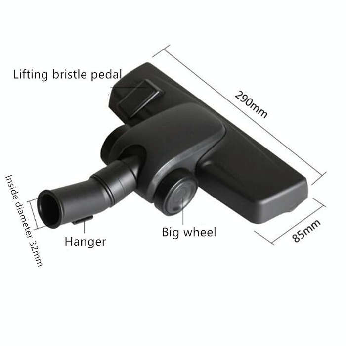 Vacuum Cleaner Accessories Carpet Floor Dual Use Brush Head(Inner Diameter 32mm)