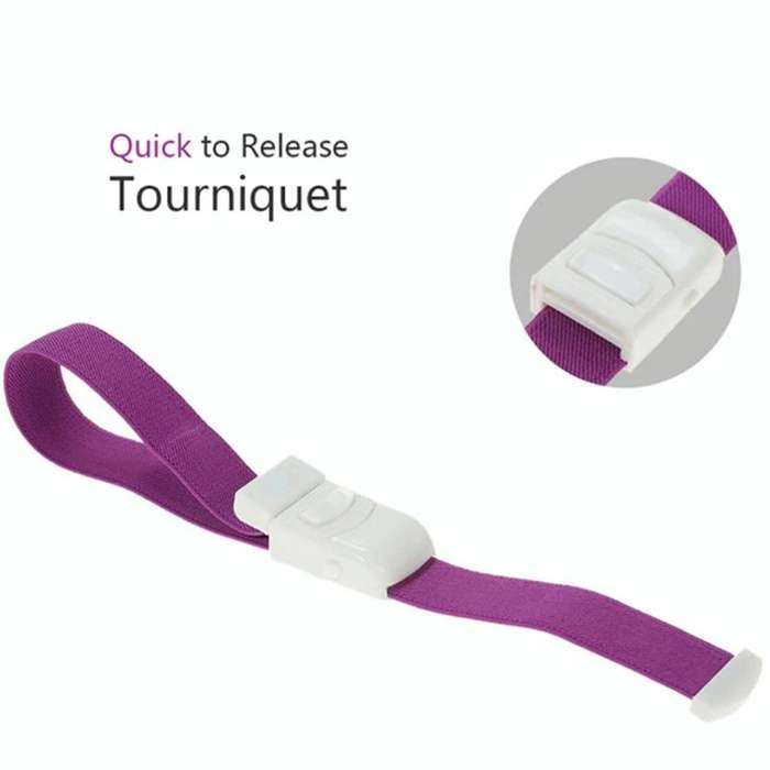 2.5x40cm Quick Detachable Emergency Buckle Tourniquet Outdoor Survival Camping Equipment(Red)