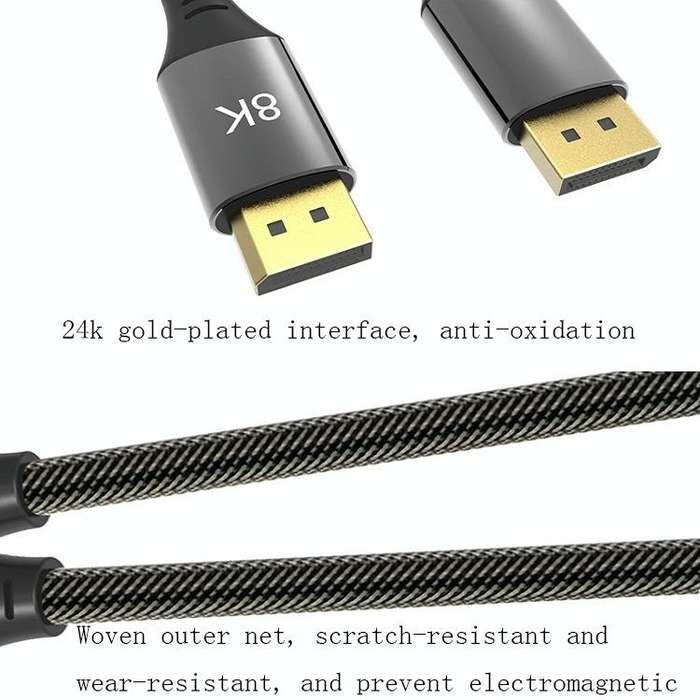 10m DP1.4 Version 8K DisplayPort Male to Male Computer Monitor HD Cable