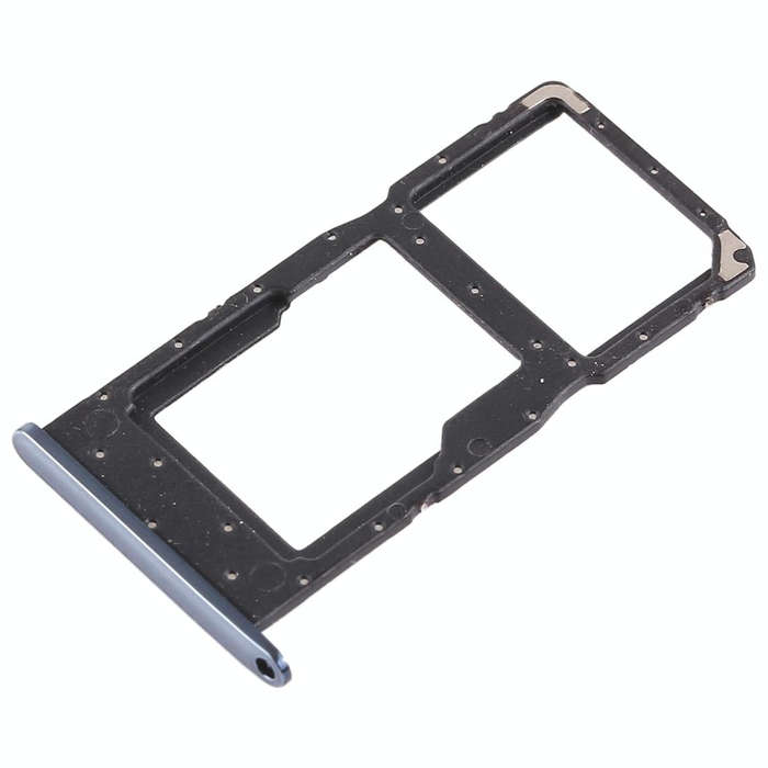 SIM Card Tray + SIM Card Tray / Micro SD Card Tray for Huawei Honor 10 Lite / P smart (2019)(Blue)