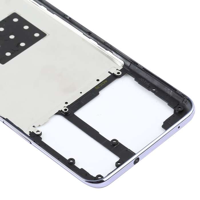 For Vivo Y73s V2031A Middle Frame Bezel Plate(Purple)