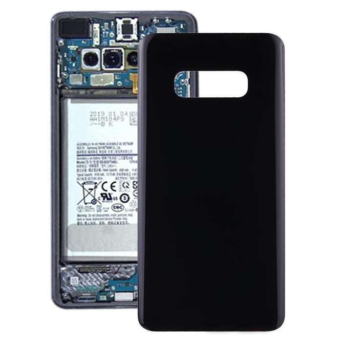 For Galaxy S10e SM-G970F/DS, SM-G970U, SM-G970W Battery Back Cover (Black)