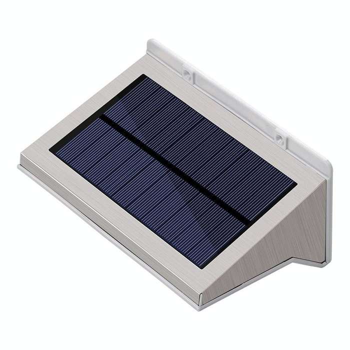 Outdoor Solar Body Sensing LED Lighting Wall Light(Warm White Light)