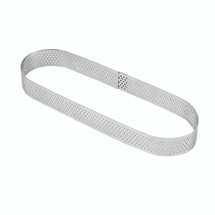 BN1006 Stainless Steel Mousse Circle Thickened Perforated Cake Mold DIY Baking Tools, Specificati...