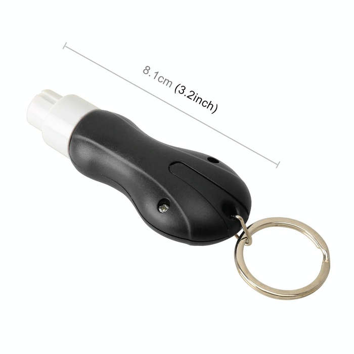 2 in 1 Mini Car Safety Rescue Hammer Life Saving Escape Emergency Hammer Seat Belt Cutter Window ...