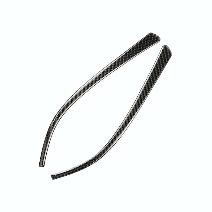 Carbon Fiber Car Rearview Mirror Bumper Strip Decorative Sticker for BMW F30 2013-2018 / F34 2013...