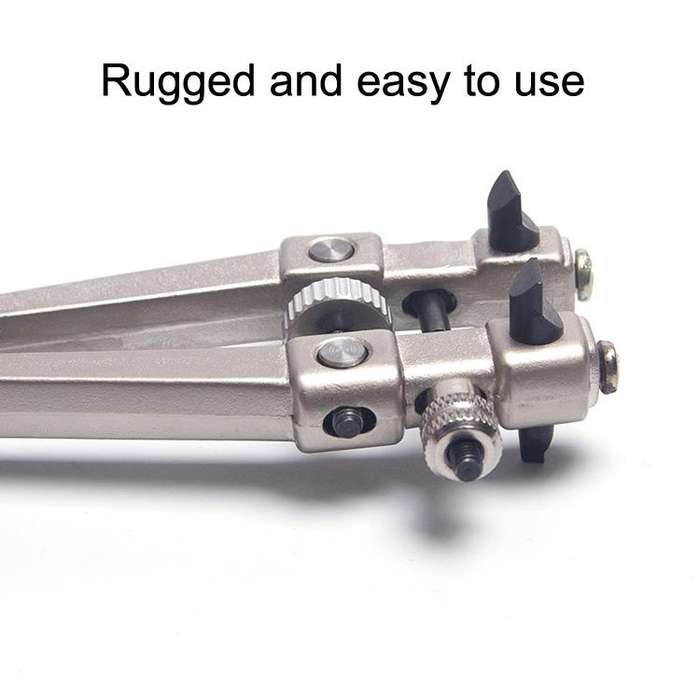 V-Shaped Watch Case Opener(Silver)