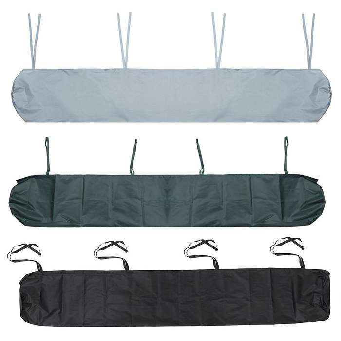 Outdoor Patio Canopy Awning Waterproof Cover Retractable Dustproof Protective Cover, Size: 4.5m(B...