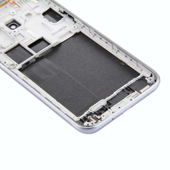 For Galaxy J3 (2016) / J320 Double card version Battery Back Cover + Middle Frame Bezel (Black)
