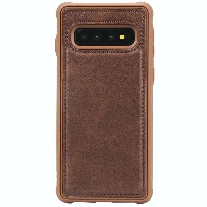 For Galaxy S10 Multifunctional Detachable Magnetic Horizontal Flip Leather Case with Card Slots &...