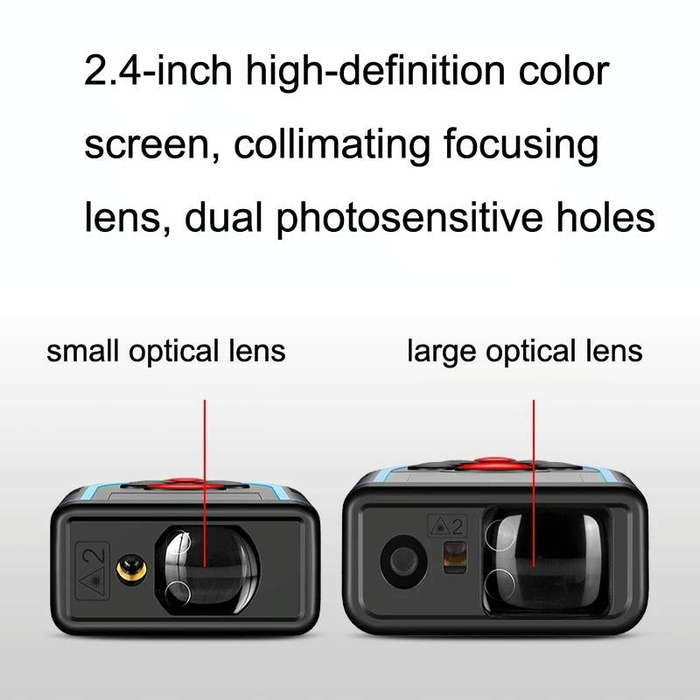 SNDWAY Outdoor Camera Laser Rangefinder, Style: Photography + Dual Power