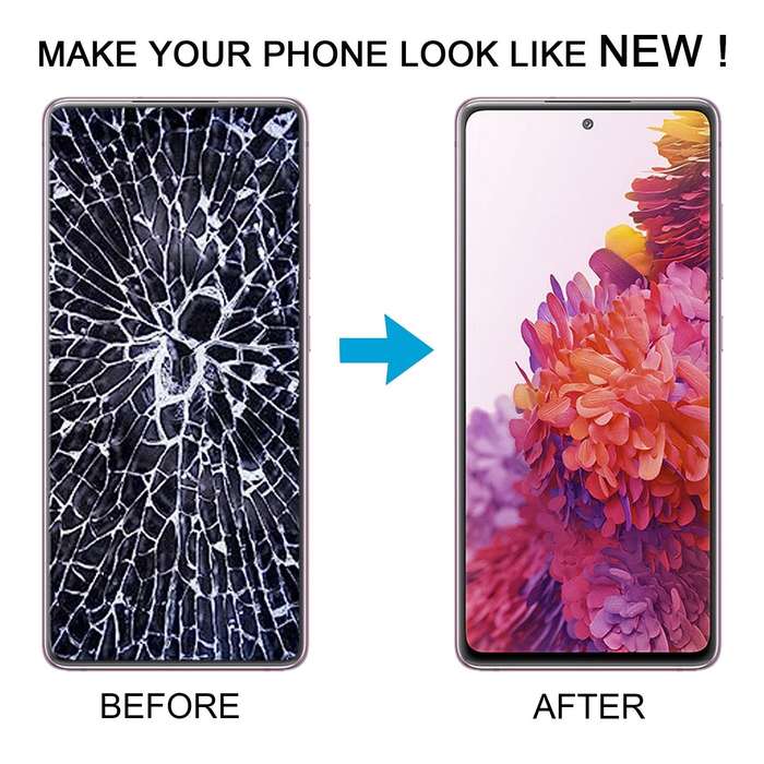 For Samsung Galaxy S20 FE 5G Original LCD Screen Digitizer Full Assembly with Frame