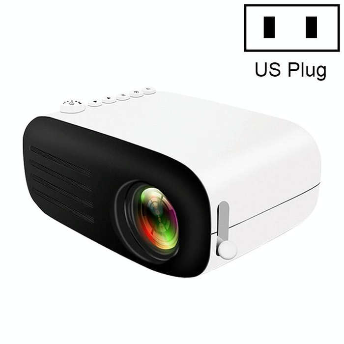 YG200 Portable LED Pocket Mini Projector AV USB SD HDMI Video Movie Game Home Theater Video Proje...