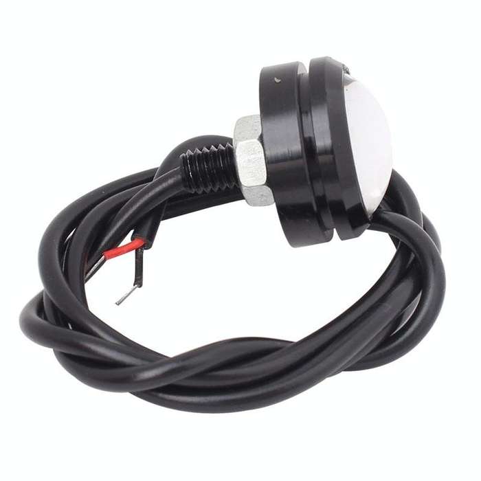 2 PCS 22.5mm 1.5W 150LM Blue Light 3 LED SMD 5630 Spotlight Eagle Eye Light Daytime Running Light...