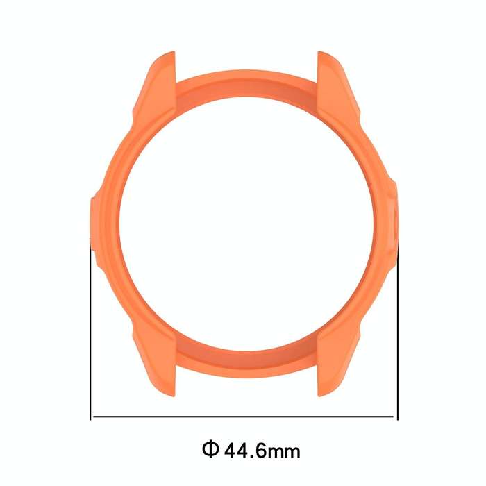 For Garmin Forerunner 265 Armor Hollow Watch Protective Case(Black)