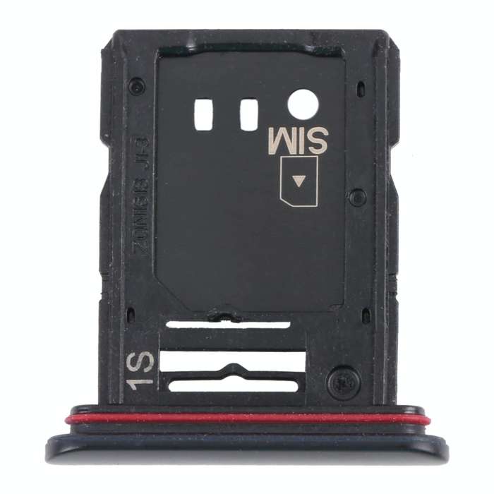 SIM Card Tray + Micro SD Card Tray for Sony Xperia 10 III (Black)