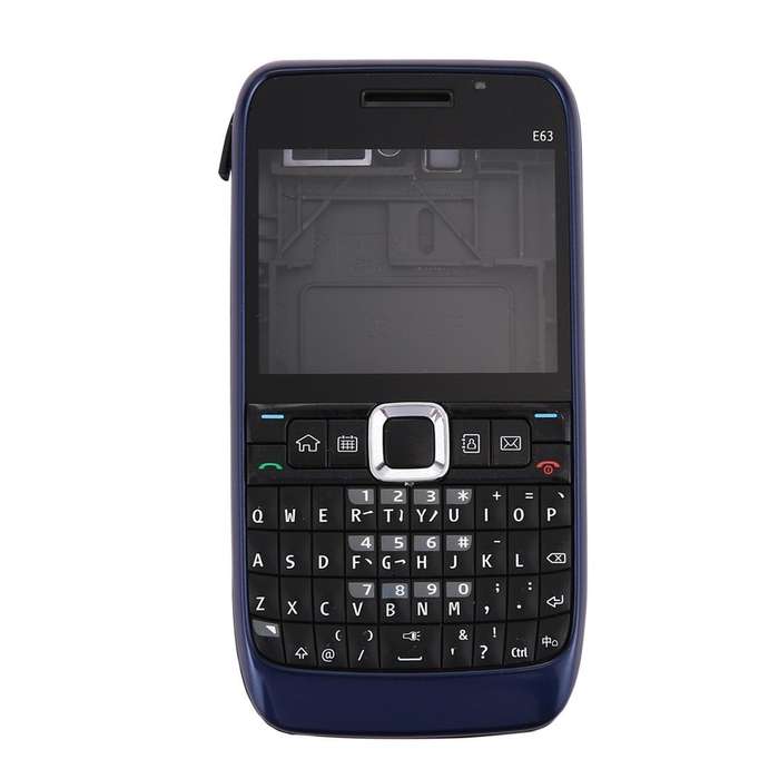 Full Housing Cover (Front Cover + Middle Frame Bezel + Battery Back Cover + Keyboard) for Nokia E...