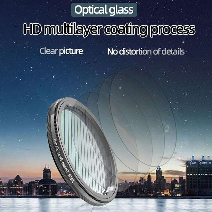 JSR Starlight Drawing Camera Lens Filter, Size:62mm(Streak Gold)