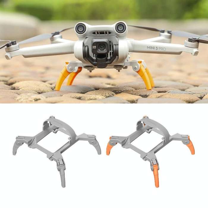 Sunnylife Foldable Spider Landing Gear for DJI Mini 3 Pro(Grey)
