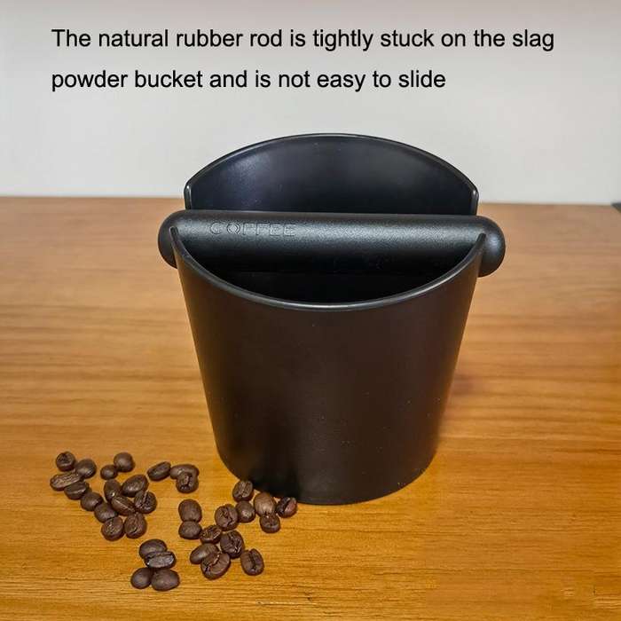 Coffee Knocking Grounds Bucket Waste Grounds Basin Grounds Box, Style:, Color: A Model (Coffee Br...