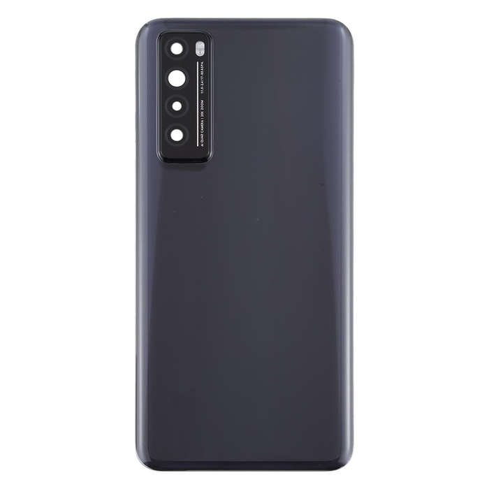 Original Battery Back Cover With Camera Lens Cover for Huawei Nova 7 5G(Black)