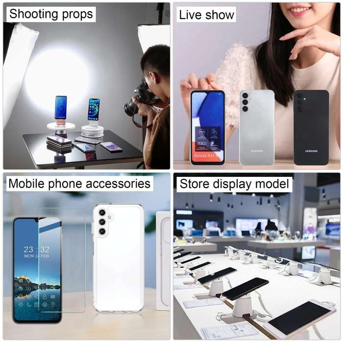 For Samsung Galaxy A14 5G Color Screen Non-Working Fake Dummy Display Model(Silver)