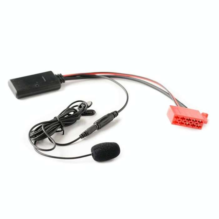 Car AUX Bluetooth Audio Cable Wiring Harness + MIC for Mercedes-Benz Special by abaecker BE2210/B...