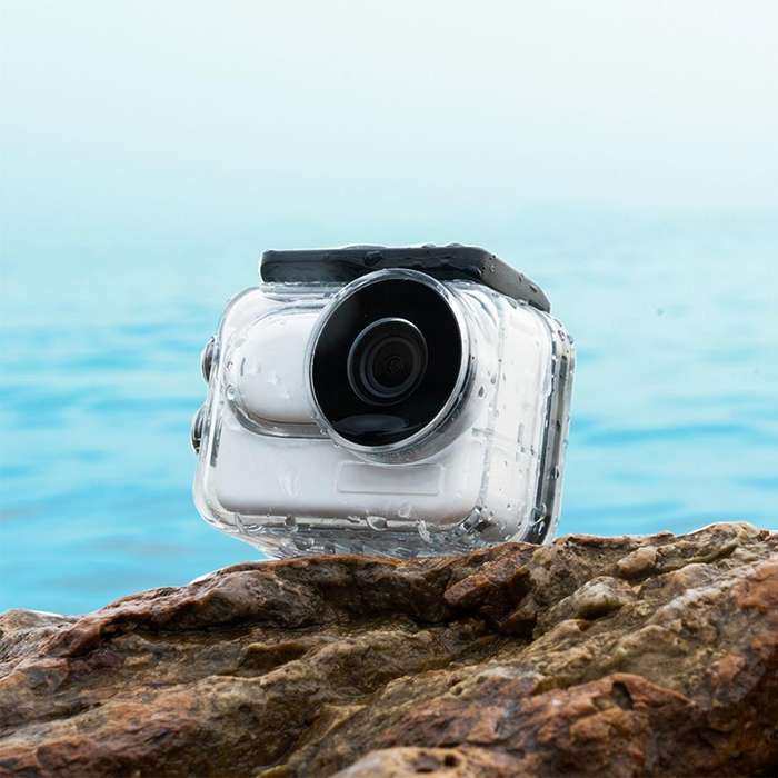 For Insta360 GO 3  / GO 3SPULUZ 60m Underwater Waterproof Housing Case with Base Adapter & Screw ...