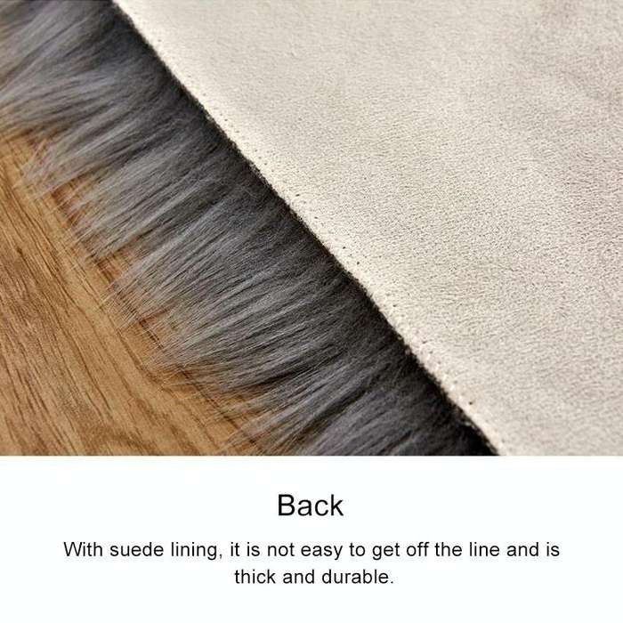 Love Heart Rugs Artificial Wool Sheepskin Hairy Carpet Faux Floor Mat Fur Plain Fluffy Soft Area ...