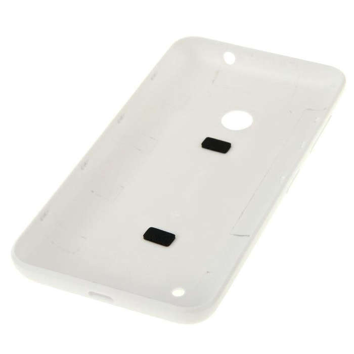 Solid Color Plastic Battery Back Cover for Nokia Lumia 530(White)