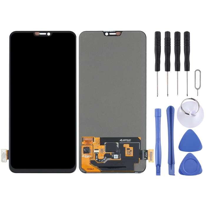 LCD Screen and Digitizer Full Assembly for Vivo X21 In-Display Fingerprint Scanning(Black)