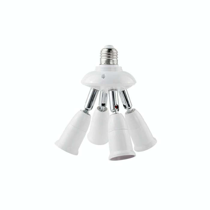 E27 to E27 Splitter Adjustable LED Light Bulb Holder Adapter Converter Socket Light Bulb Holder, ...