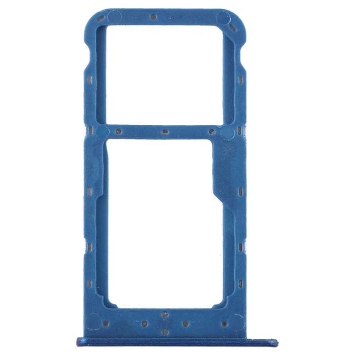 SIM Card Tray + SIM Card Tray / Micro SD Card for Huawei Honor 9 Lite(Blue)