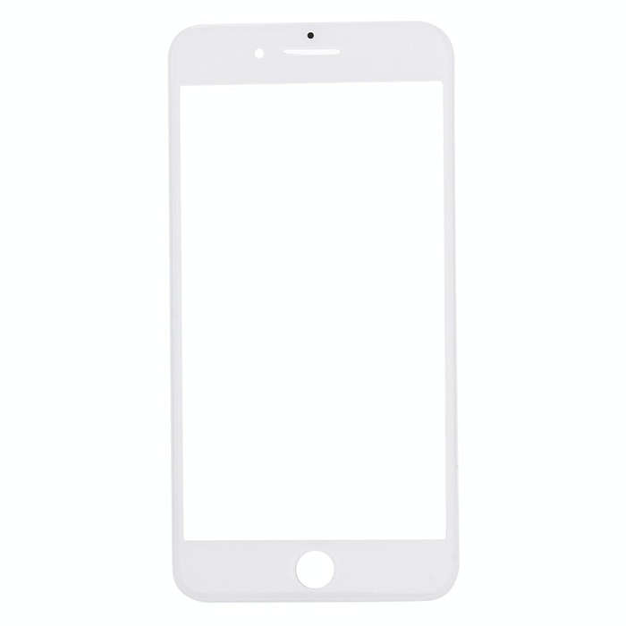 2 in 1 for iPhone 7 Plus (Original Front Screen Outer Glass Lens + Original Frame)(White)