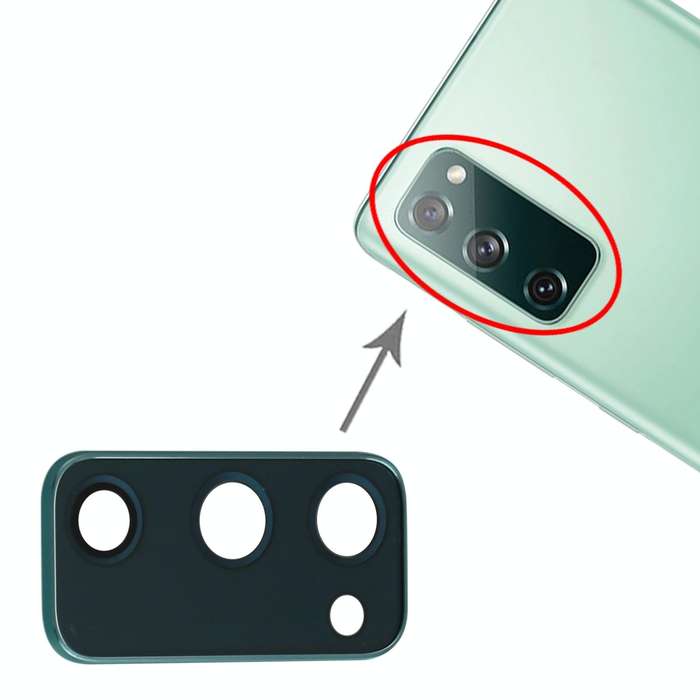 For Samsung Galaxy S20 FE Camera Lens Cover (Blue)
