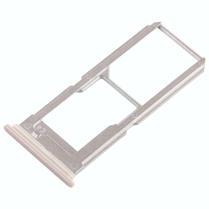 For Vivo Y67 SIM Card Tray + SIM Card Tray / Micro SD Card Tray (Gold)