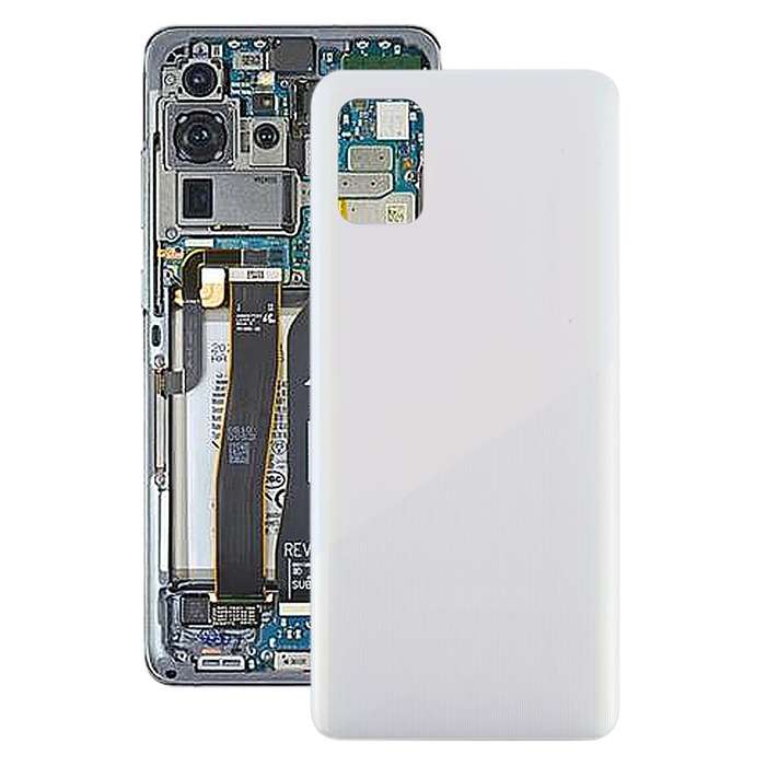 For Samsung Galaxy A31 Battery Back Cover (White)
