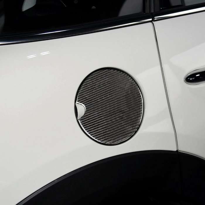 Car Fuel Tank Cover Carbon Fiber Decorative Sticker for BMW Mini Cooper R50 / R52 / R55 / R56 / R...