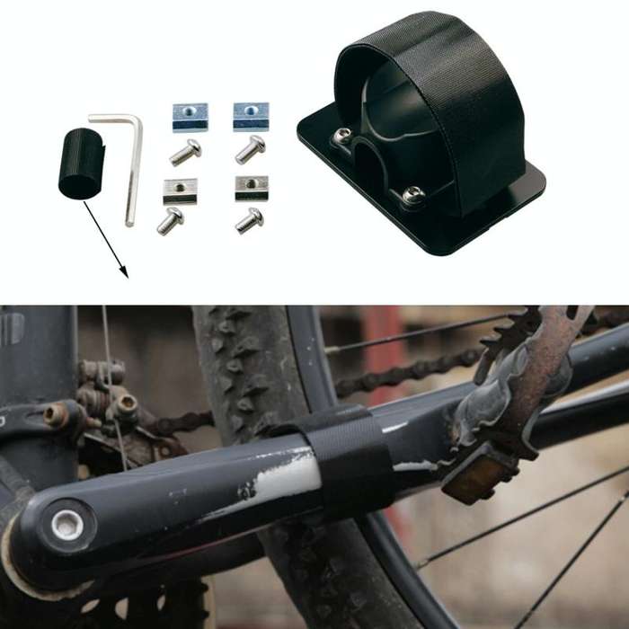 Bicycle Luggage Rack Front Fork Quickly Remove Fixed Clip, Color: RC010 Rear Wheel Fixed Seat