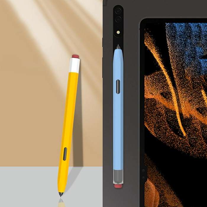 For Samsung Galaxy Tab S6 Lite P610/P615 LOVE MEI Soft Silicone Stylus Pen Protective Case(Green)