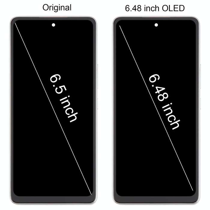 For Samsung Galaxy A53 5G SM-A536 6.48 inch OLED LCD Screen Digitizer Full Assembly with Frame (G...