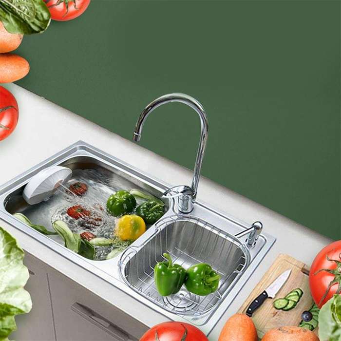 GYB001 Mini-ultrasonic Dishwasher Portable USB Charging Fruit Cleaner, Neutral Packaging(Champagn...