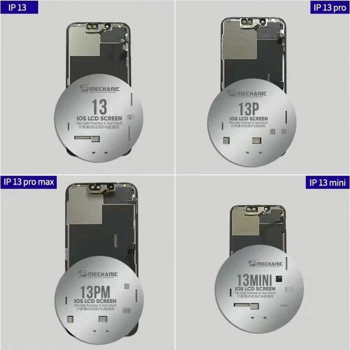 Mechanic UFO LCD Screen Flex Cable Protection and Reballing Planting For iPhone 13 Pro Max