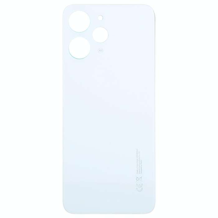 For Xiaomi Redmi 12 4G OEM Glass Material Battery Back Cover(White)