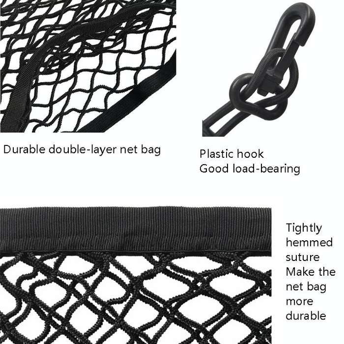 Automotive General Elastic Net Car Storage Net Storage Bag Luggage Fixed Net, Style: Style 1 Abou...