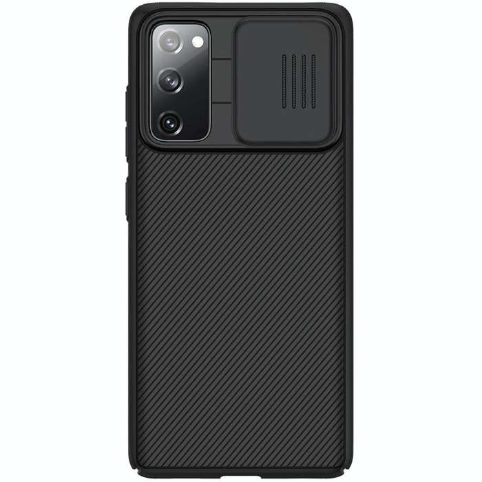 For Samsung Galaxy S20 FE NILLKIN Black Mirror Series PC Camshield Full Coverage Dust-proof Scrat...