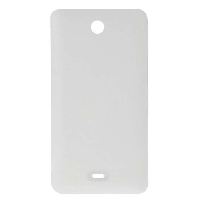 Frosted Surface Plastic Back Housing Cover for Microsoft Lumia 430(White)