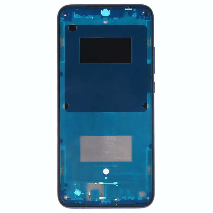 Middle Frame Bezel Plate with Side Keys for Xiaomi Redmi 7 (Blue)