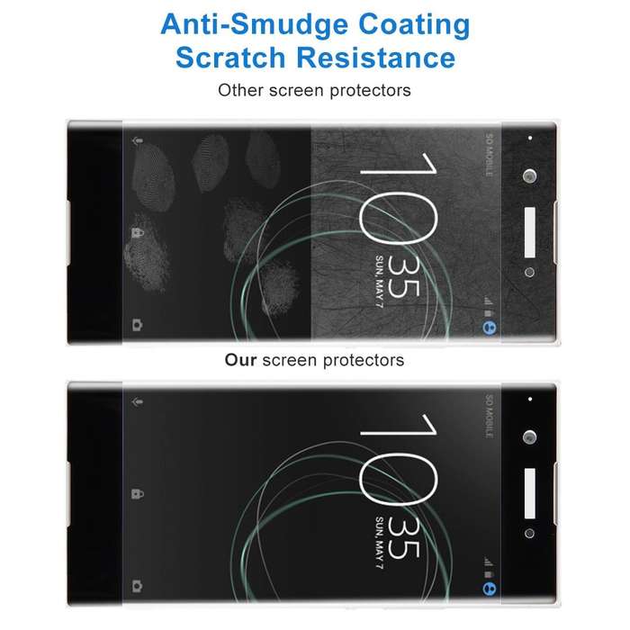 For Sony Xperia XA1 0.33mm 9H Surface Hardness 3D Curved Full Screen Tempered Glass Screen Protec...