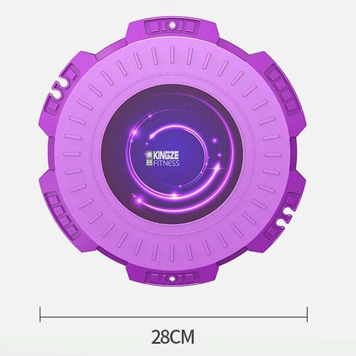 KINGZE Home Waist Twist Board Fitness Equipment Sports Abdomen Revolving Twisting Machine, Specif...